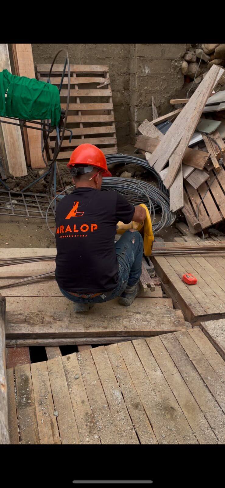 Detalle exterior de proyecto Aralop