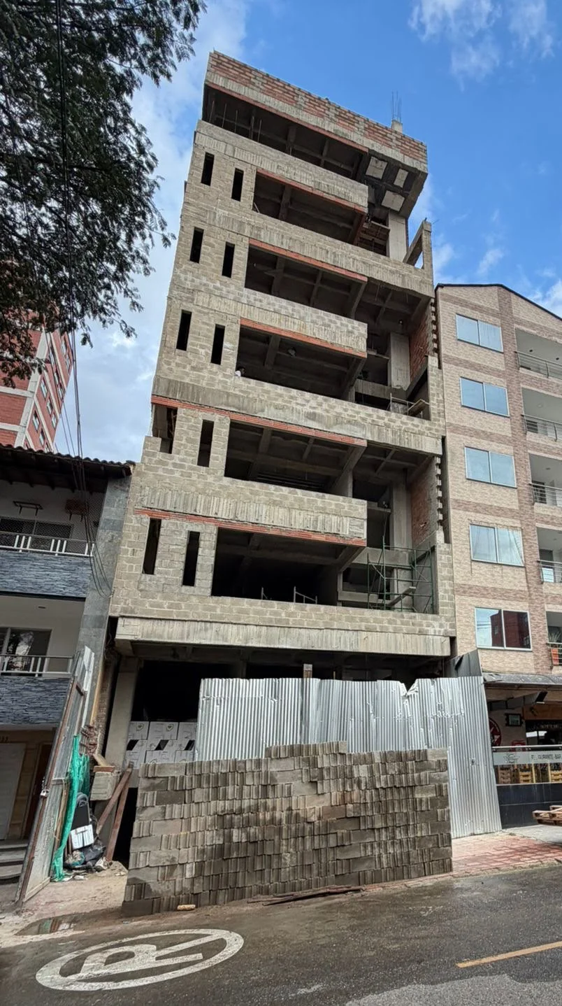 Edificio Fátima en construcción