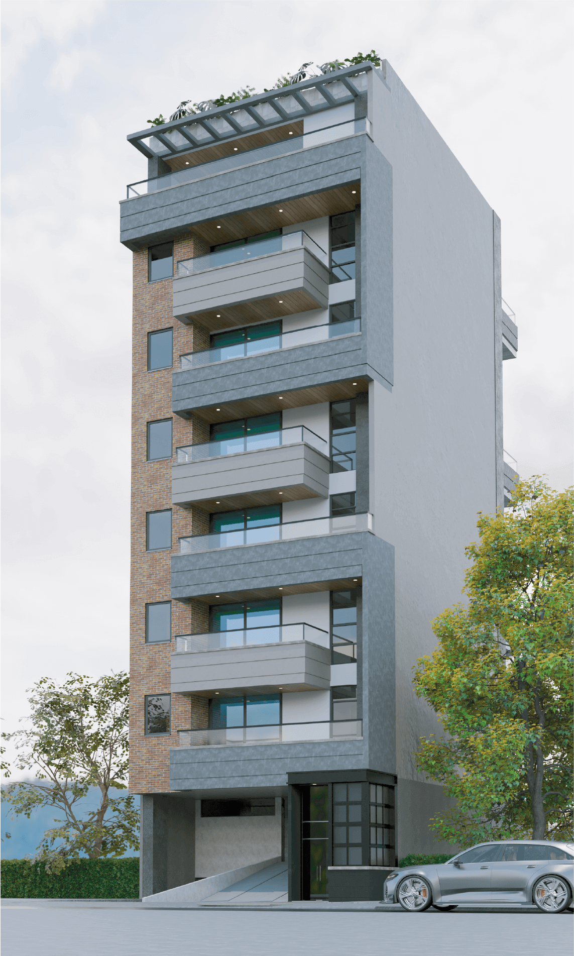 Fachada principal Edificio Fátima